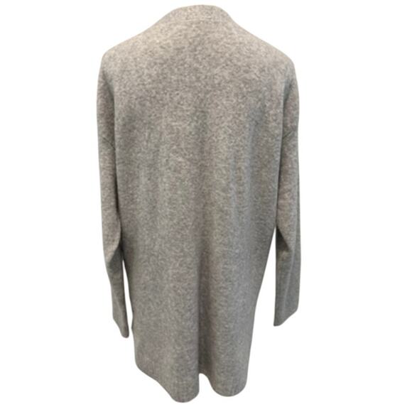 Talbots - Women's Grey Cardigan with Pearl Rhinestone Buttons, Size L - Picture 5 of 5